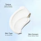 PHISYA Centella Calming & Soothing Cream – Restorative Barrier Moisturizer with Centella Asiatica & Mussel Extract PHISYA