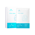 PHISYA Collagen Hydrating Facial Mask – Moisturizing, Firming & Revitalizing Sheet Mask with Hyaluronic Acid PHISYA
