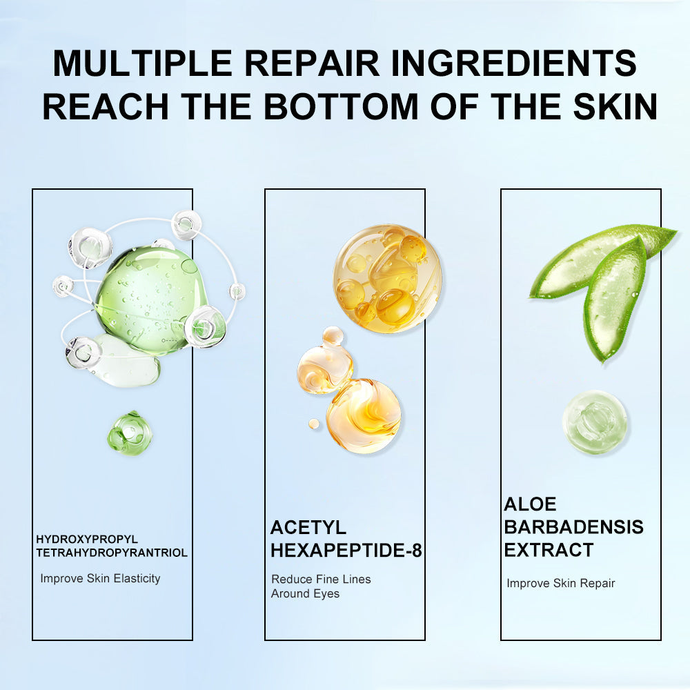 PHISYA Total Eye Lift Firming Cream – Brightening & Anti-Wrinkle Eye Treatment with Aloe Vera & Centella Asiatica PHISYA