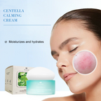 PHISYA Centella Calming & Soothing Cream – Restorative Barrier Moisturizer with Centella Asiatica & Mussel Extract PHISYA