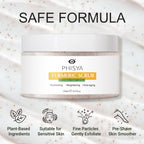 PHISYA Turmeric Exfoliating Face Scrub – Brightening & Anti-Aging Polish with Natural Botanicals for Smooth, Radiant Skin PHISYA