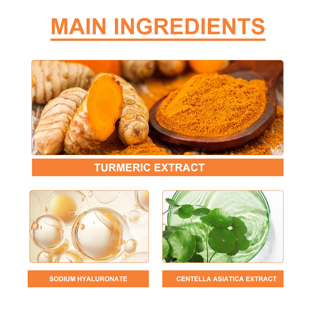 PHISYA Turmeric Brightening Serum – Calming & Repairing Concentrate with Antioxidants for Even-Toned, Glowing Skin PHISYA