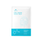 PHISYA Collagen Hydrating Facial Mask – Moisturizing, Firming & Revitalizing Sheet Mask with Hyaluronic Acid PHISYA