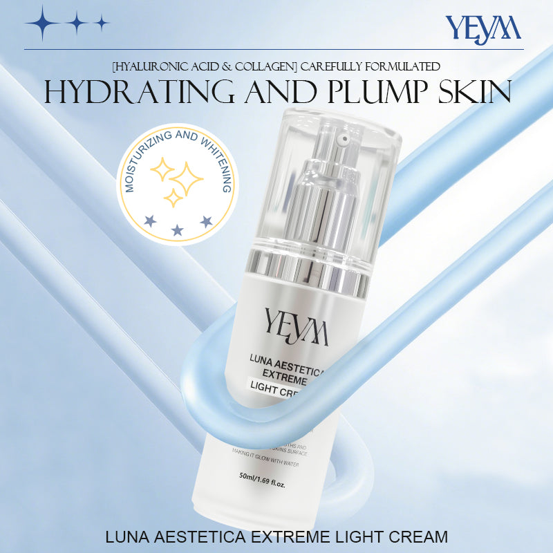 Revitalize your skin with Luna Aestetica Cream, a brightening anti-aging moisturizer enriched with niacinamide for a youthful glow.