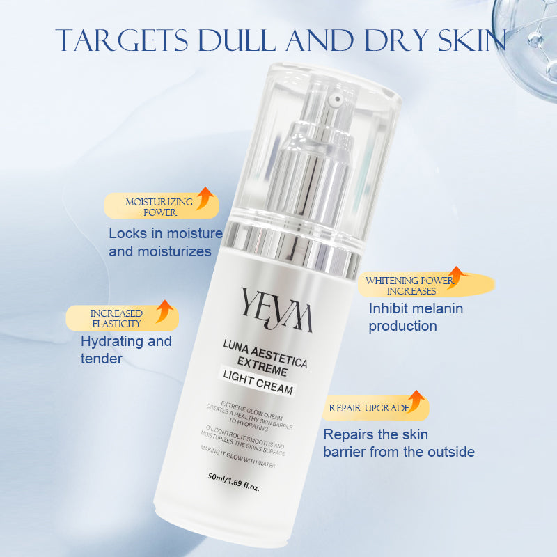 Revitalize your skin with Luna Aestetica Cream, a brightening anti-aging moisturizer infused with Niacinamide for a luminous, youthful glow.