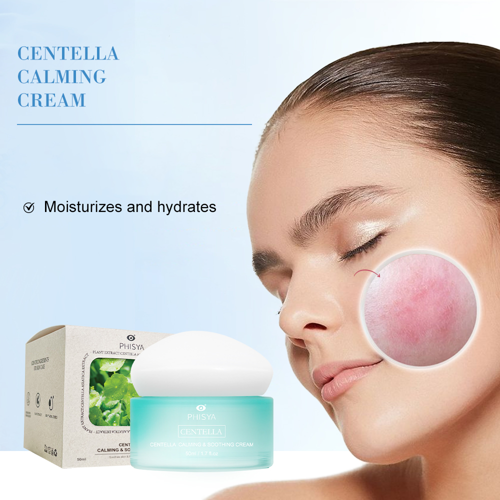 Discover PHISYA's Cactus Firming Cream for hydration and anti-aging, enriched with Centella Asiatica and mussel extract. Limited-time 20% off!