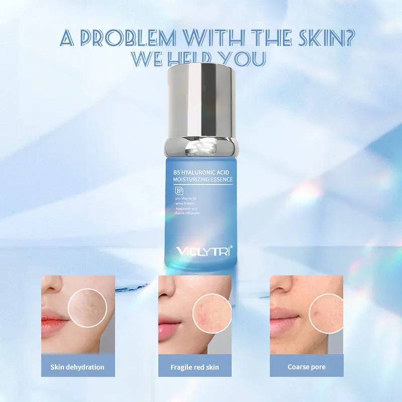 Experience deep hydration and skin repair with VICLYTRI's B5 Hyaluronic Acid Face Cream, enriched with Pro-Vitamin B5 for youthful, radiant skin.